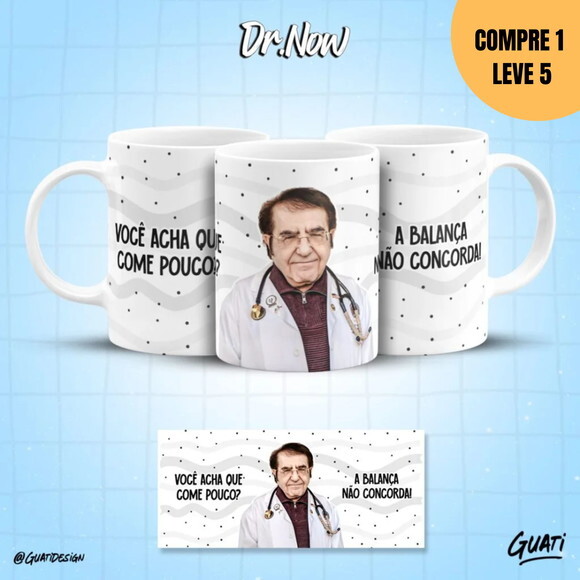 Arquivo Digital Dr. Now Arte para Caneca -2136