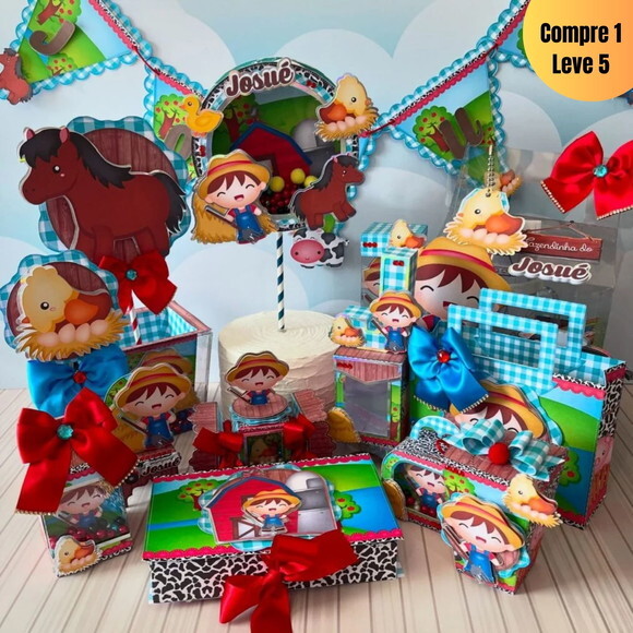 Arquivo Digital Fazendinha Kit Festa Pronta -294
