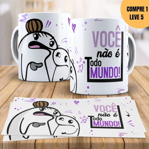 Arquivo Digital Flork Dia das Mães Artes para Canecas -3257