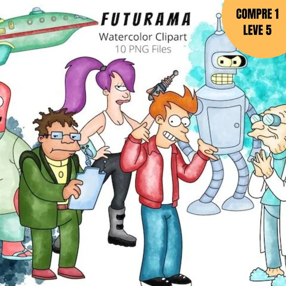 Arquivo Digital Futurama Kit Digital -1513