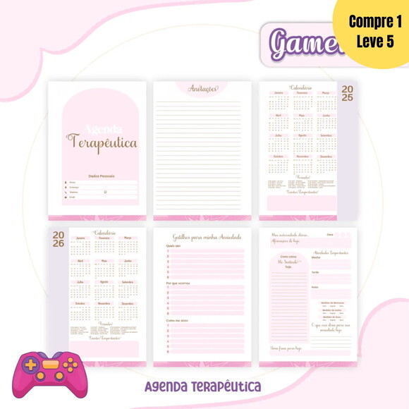 Arquivo Digital Gamer Girl Agenda 2025 -416
