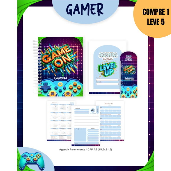 Arquivo Digital Gamer Escolar 1.0 2026 -5994