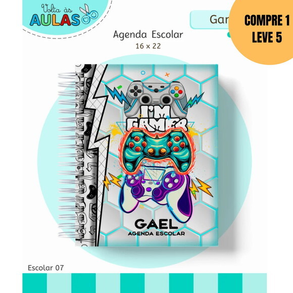 Arquivo Digital Gamer Kit Escolar 2026 -6094