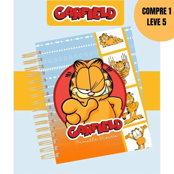 Arquivo Digital Garfield Agendas e Planners 2026 -5656