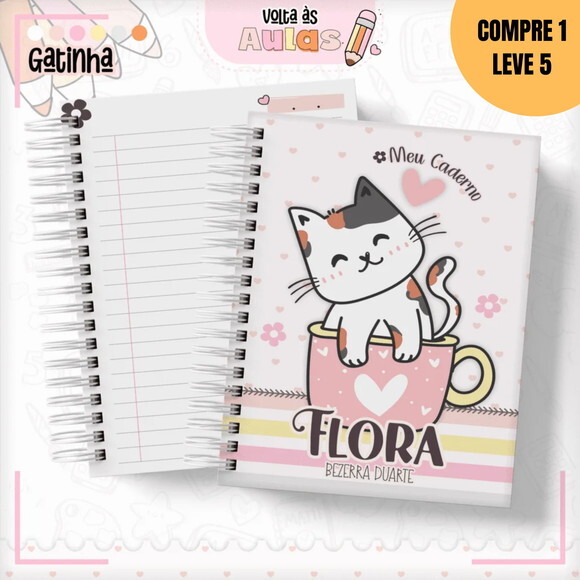 Arquivo Digital Gatinha Kit Escolar 2025 -1615