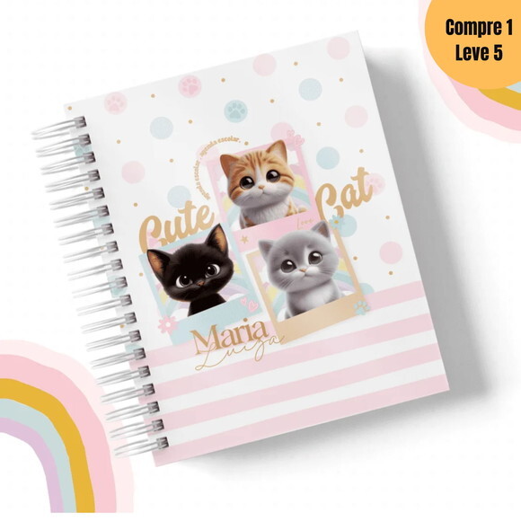 Arquivo Digital Gato Kit Escolar 2025 -760