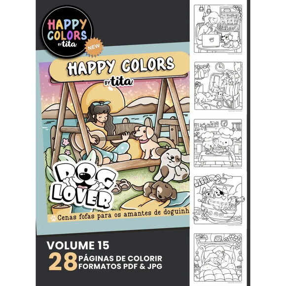 Arquivo Digital Happy Colors Combo Volume 14 & 15 -3892