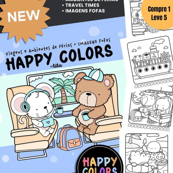 Arquivo Digital Happy Colors Kit Escolar 2025 -759