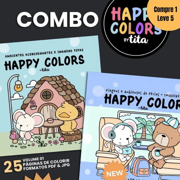 Arquivo Digital Happy Colors Kit Escolar 2025 -759