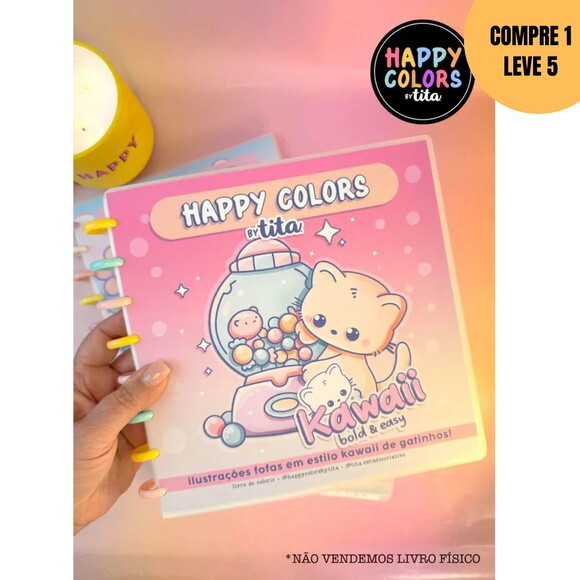 Arquivo Digital Happy Colors Volume 16 & 17 Kawaii -4479
