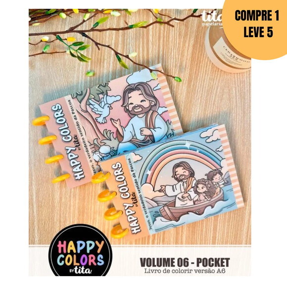 Arquivo Digital Happy Colors Volume 6 Pocket -2222