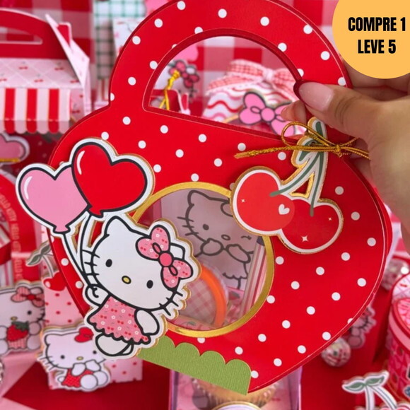 Arquivo Digital Hello Kitty Red Fruits Embalagens -3887