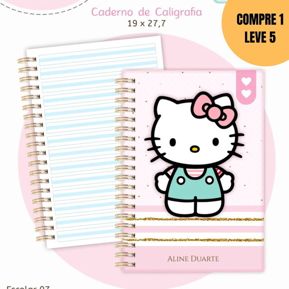 Arquivo Digital Hello Kitty Volta as Aulas 2026 -6322