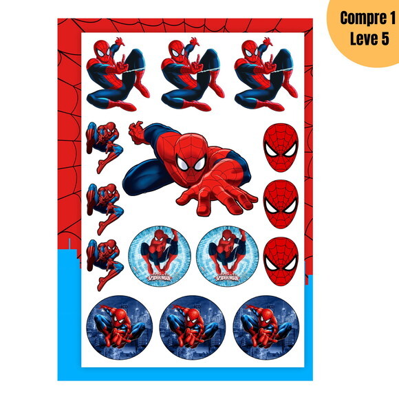 Arquivo Digital Homem Aranha Kit Escolar 2025 -1210