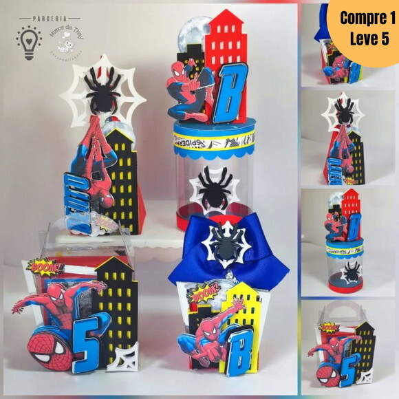 Arquivo Digital Homem Aranha Kit Festa Pronta -1256