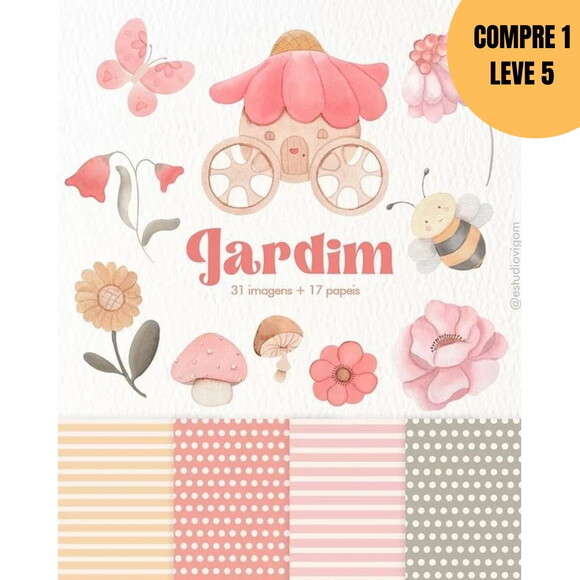 Arquivo Digital Jardim Kit Digital -5717