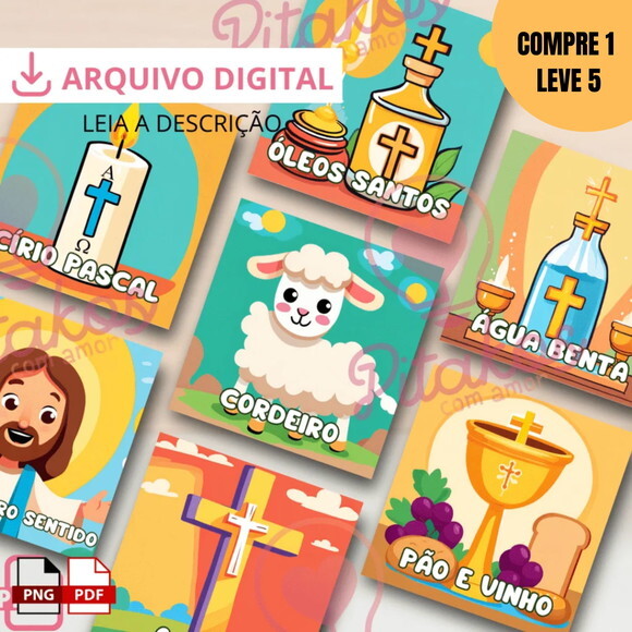 Arquivo Digital Jogo da Memória Páscoa -2091