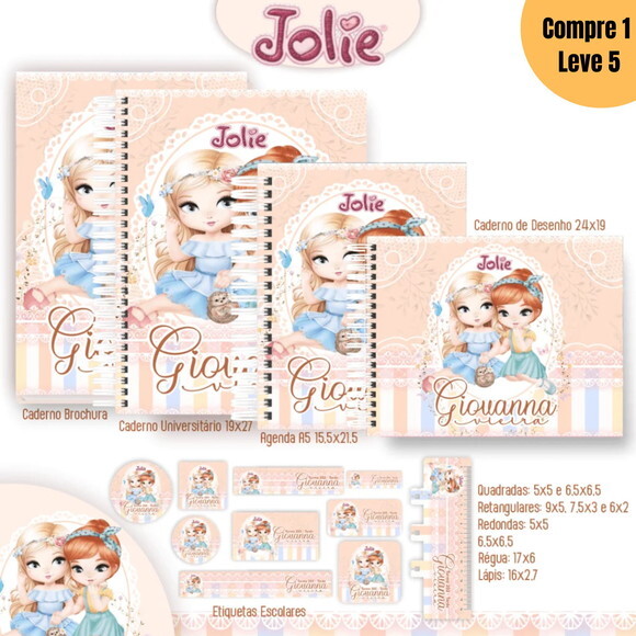 Arquivo Digital Jolie Kit Escolar 2025 -1076