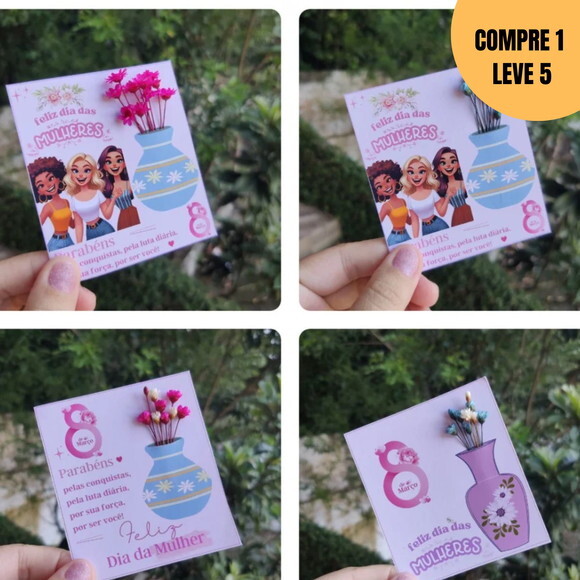 Arquivo Digital Kit 15 Mimos Dia da Mulher -2022