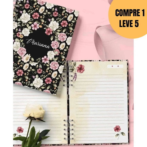 Arquivo Digital Kit 5 Capas e 5 Miolos Pautado -5496