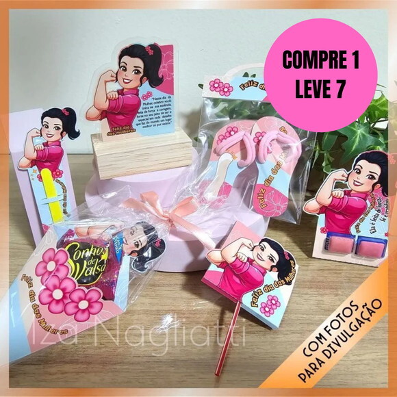 Arquivo Digital Kit 6 Mimos Dia das Mulheres 2026 -6373