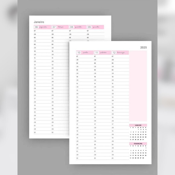Arquivo Digital Kit Agendamento Semanal 2025 -120