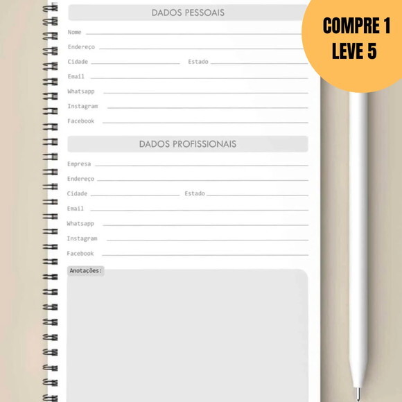 Arquivo Digital Kit Agendamento Semanal 2026 -5303
