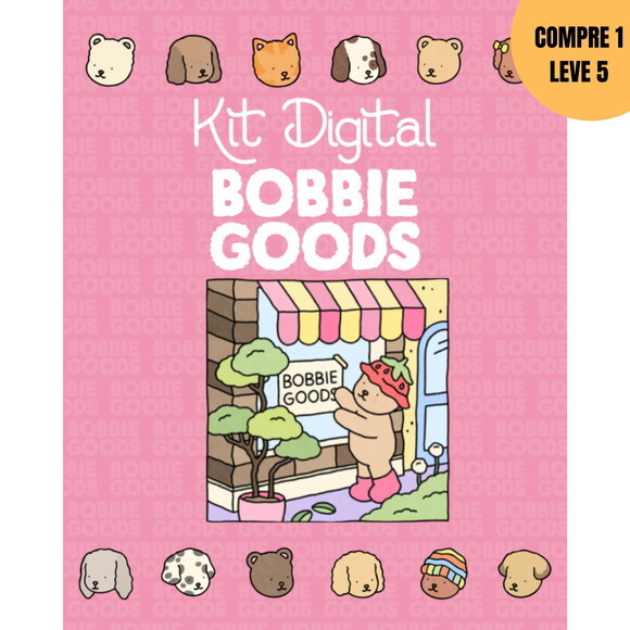Arquivo Digital Kit Bobbie Goods Embalagens e Tags -3883