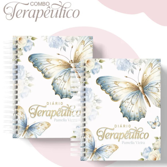Arquivo Digital Kit Borboleta Azul Agenda 2025 -673