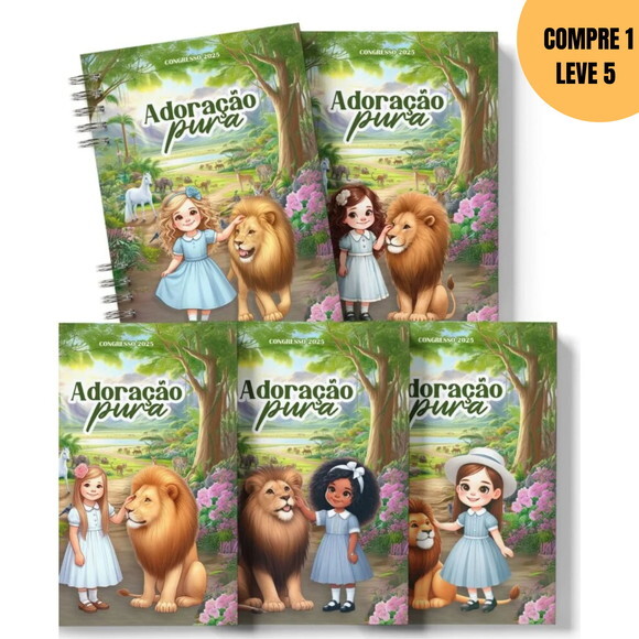 Arquivo Digital Kit Caderno Infantil Congresso - 3446
