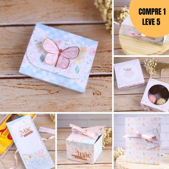 Arquivo Digital Kit Caixas Dia das Mães -2420
