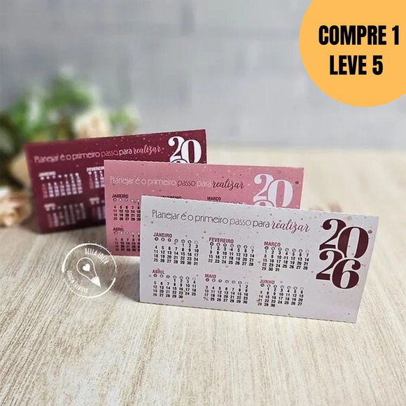 Arquivo Digital Kit Calendário 2026 -5515