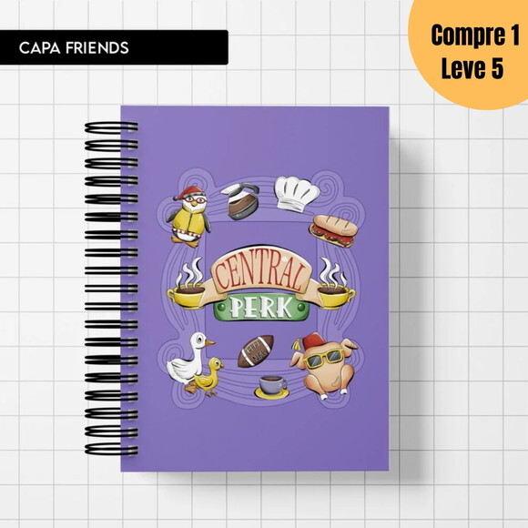 Arquivo Digital Kit Capa Friends -1834