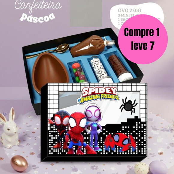Arquivo Digital Kit Confeiteiro Homem Aranha -6511