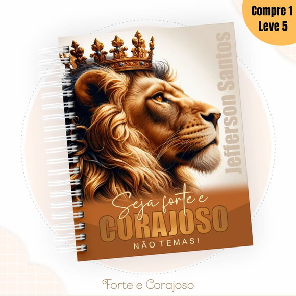 Arquivo Digital Kit Cristão Forte e Corajoso Masculino -828