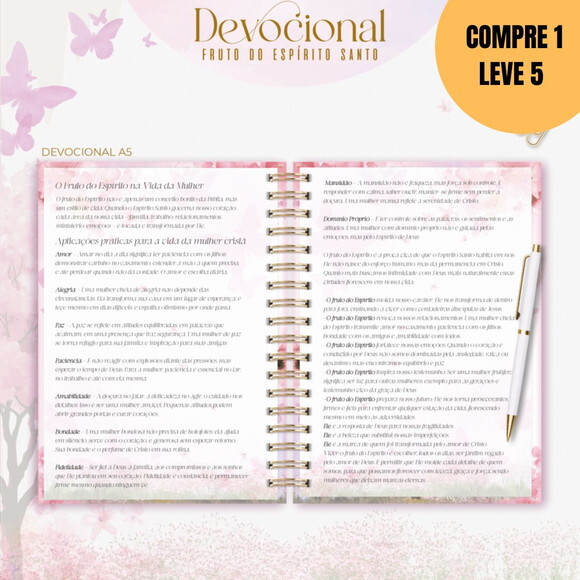 Arquivo Digital Kit Devocional Fruto do Espirito Santo -5251