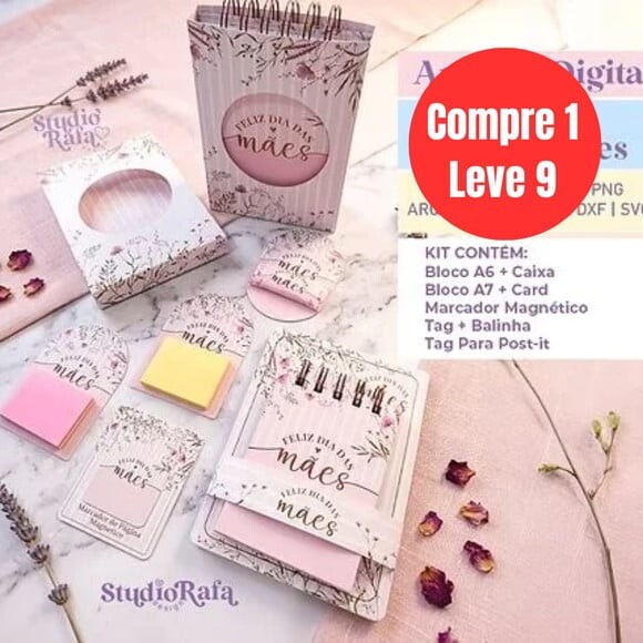 Arquivo Digital Kit Dia das Mães Floral -6851