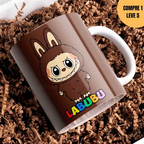 Arquivo Digital Kit Labubu Artes para Canecas -3604