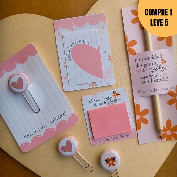 Arquivo Digital Kit Mimos Dia da Mulher -2021