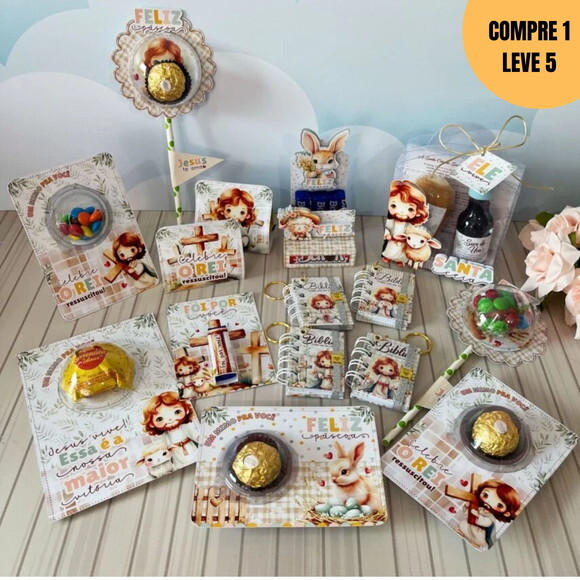 Arquivo Digital Kit Mimos de Páscoa -2660