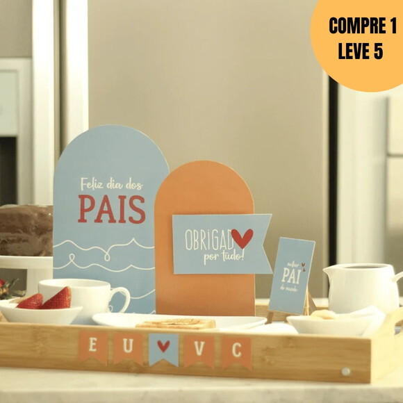 Arquivo Digital Kit para Cesta Mesa Posta Dia dos Pais -4646