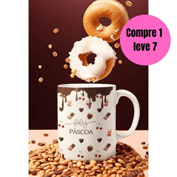 Arquivo Digital Kit Páscoa 2026 Arte para Canecas -6660