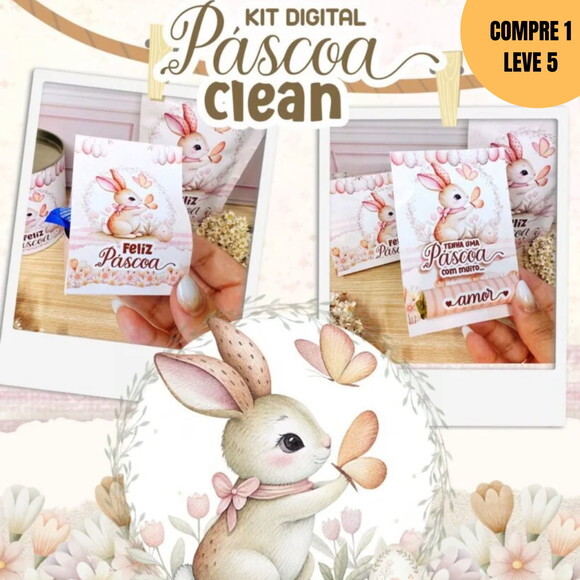 Arquivo Digital Kit Páscoa Clean -2665
