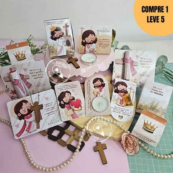 Arquivo Digital Kit Pascoa Crista 2025 -2405