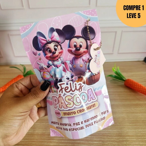 Arquivo Digital Kit Páscoa Mickey e Minnie -2674