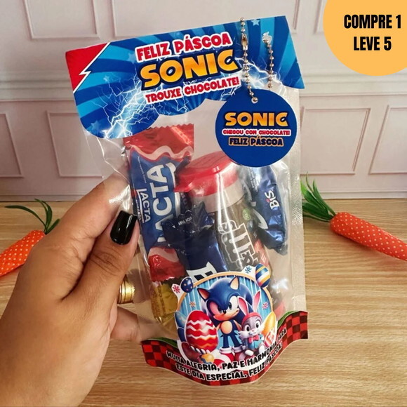 Arquivo Digital Kit Páscoa Sonic -2678