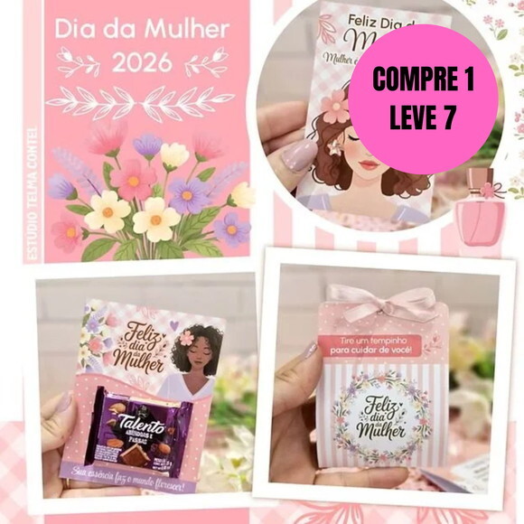 Arquivo Digital Kit Printables Completo Dia da Mulher -6379