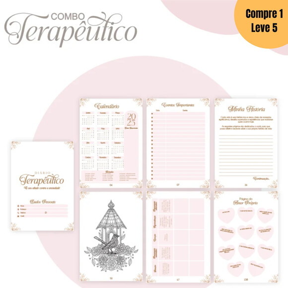 Arquivo Digital Kit Rosa Clean 1 Agenda 2025 -674