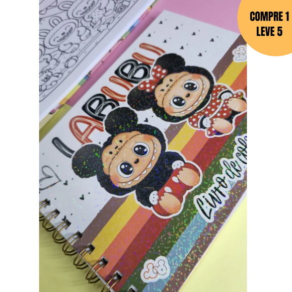 Arquivo Digital Labubu Livro de Colorir -3849