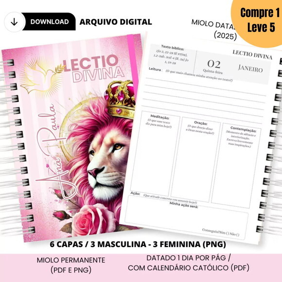Arquivo Digital Lectio Divina Encadernação -1218